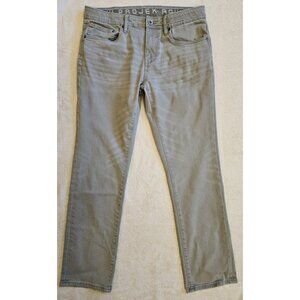 Projek Raw Jeans Straight Leg Men's Size 34 Stretch Gray Denim